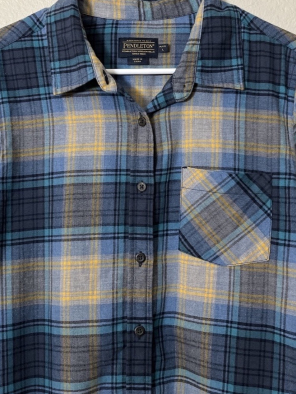 Pendleton Frankie Flannel Button Up Shirt Long Sleeve - Picture 3 of 9